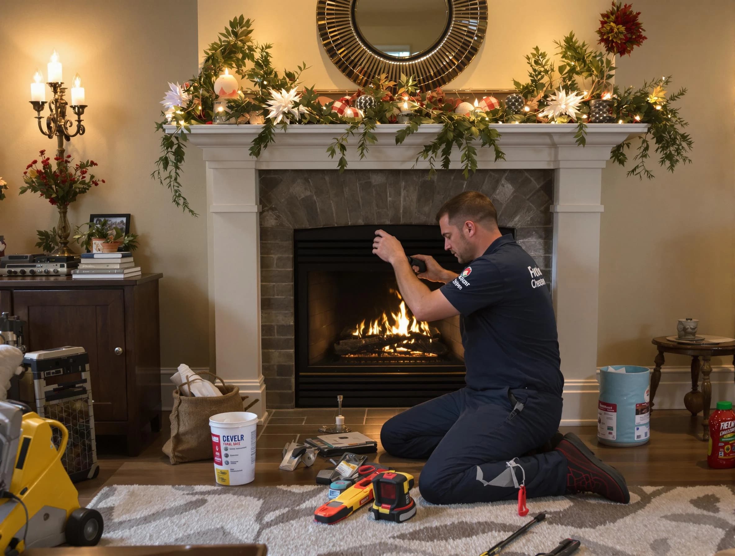 Baldwin Chimney Sweep offering fireplace maintenance services in Baldwin, PA