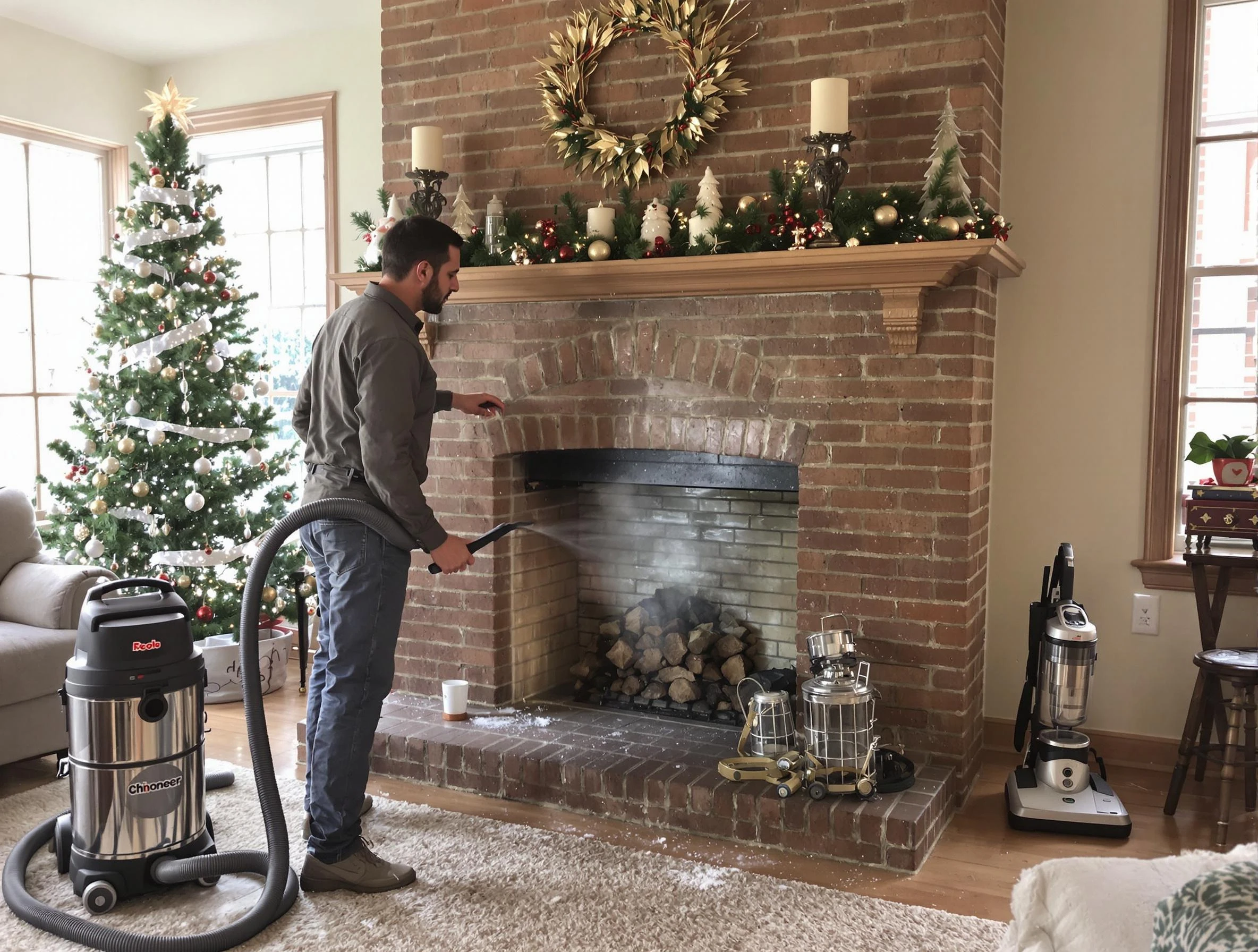 Fireplace Cleaning in Baldwin