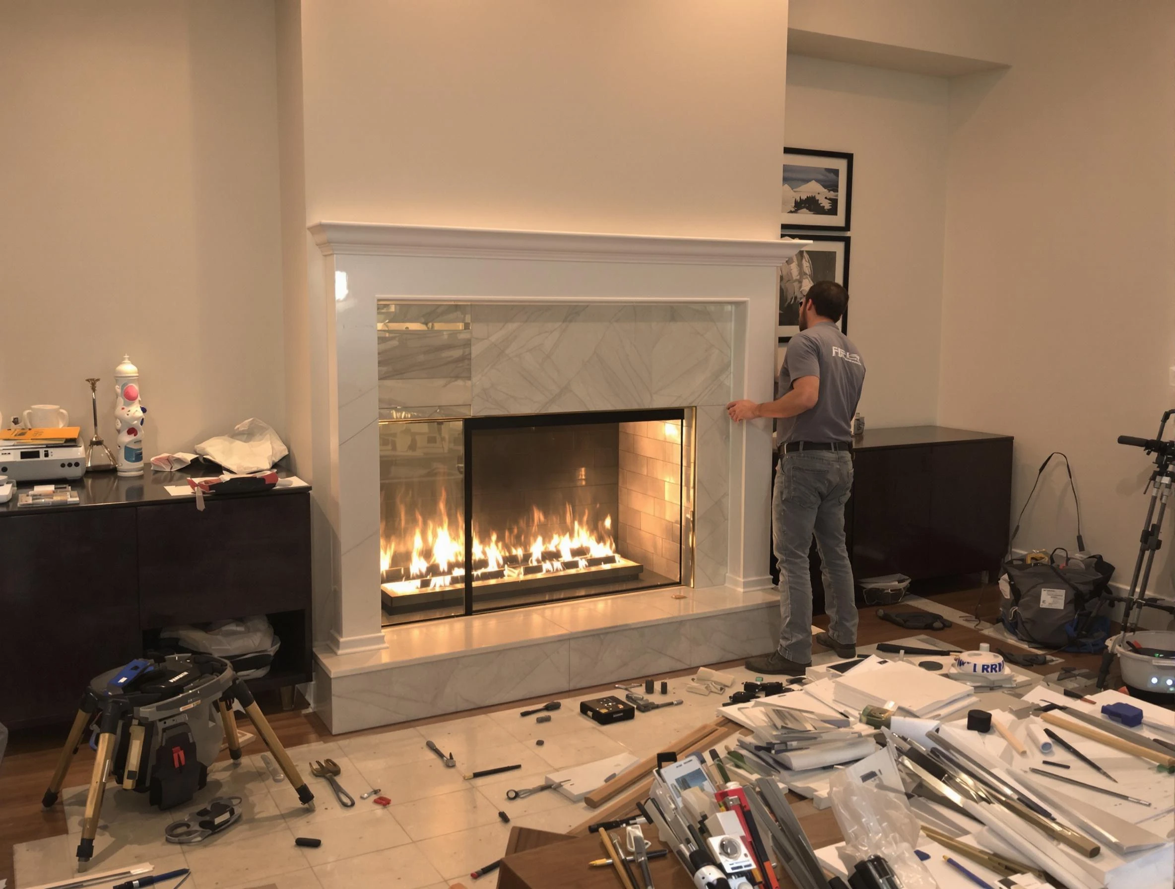 Fireplace Installation in Baldwin