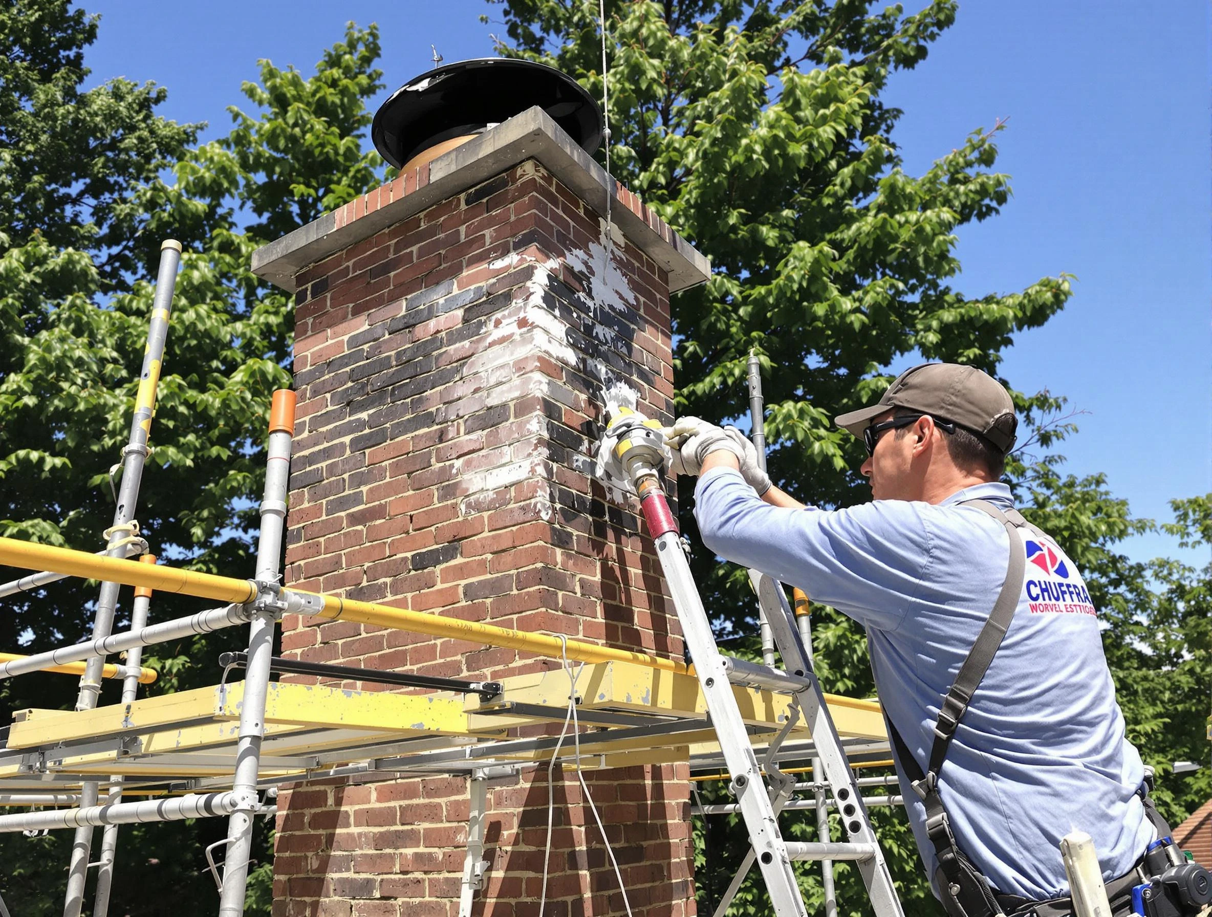 Structural chimney repair by Baldwin Chimney Sweep in Baldwin, PA